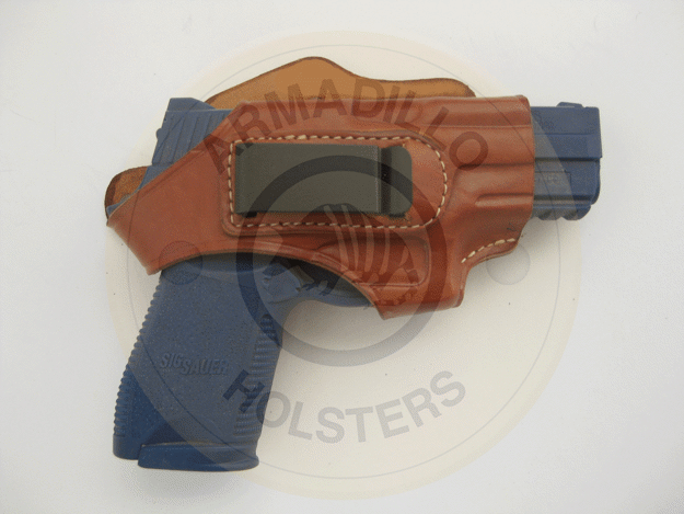 Picture of ARMADILLO HOLSTERS TAN MULTI ANGLE BELT HOLSTER WITH CLIP FOR SIG P250