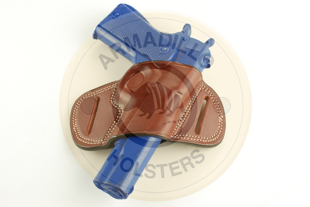 Picture of TAN LEATHER MINI SPEED BELT HOLSTER FOR 1911