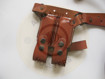 Picture of LEFT HAND TAN LEATHER HORIZONTAL SHOULDER HOLSTER FOR SMITH&WESSON MP