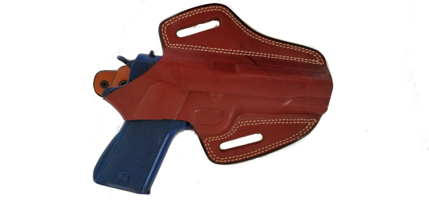 Picture of TAN LEATHER BUTTERFLY HOLSTER W/SNAP FOR 1911