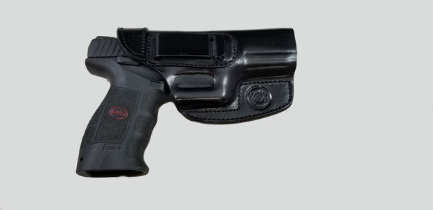 Picture of ARMADILLO HOLSTERS BLACK BELT HOLSTER WITH CLIP FOR SAR9