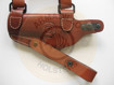 Picture of TAN LEATHER HORIZONTAL SHOULDER HOLSTER FOR KELTEC PF9
