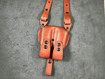 Picture of GLOCK  MOS (Red Dot Sight) LEFT HAND TAN LEATHER HORIZONTAL SHOULDER HOLSTER