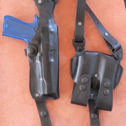 Black Vertical Shoulder Holster